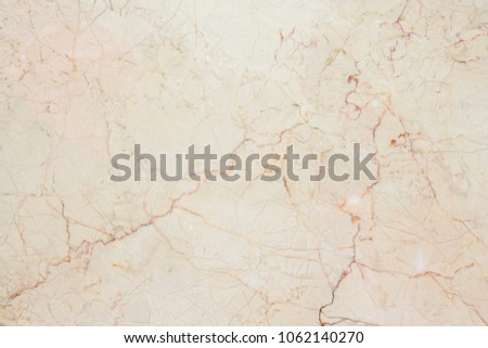 Polished sugar roseline marble. Real natural marble stone texture and surface background. Beige marble.