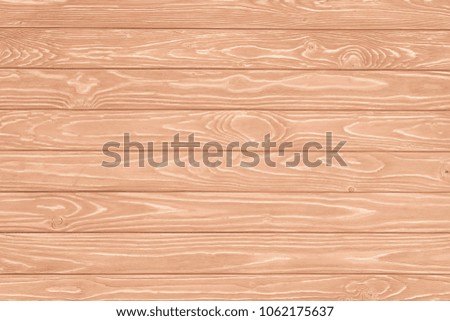 Carpentry template with peach wooden planks