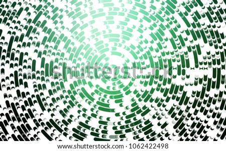Light Green vector pattern with bent lines. Colorful illustration in abstract marble style with gradient. Marble style for your business design.