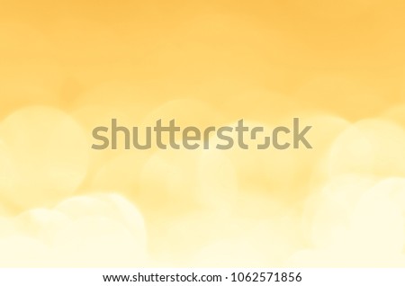Abstract golden blured background with copy space