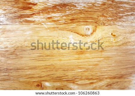 Closeup of wooden plank surface