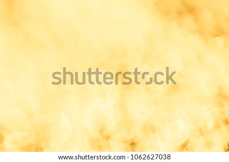 Abstract bright yellow bokeh background