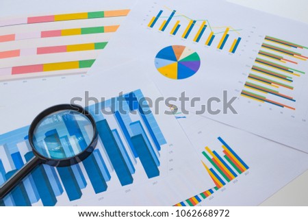 Business image with graph Royalty-Free Stock Photo #1062668972