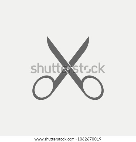 Scissors Flat icon