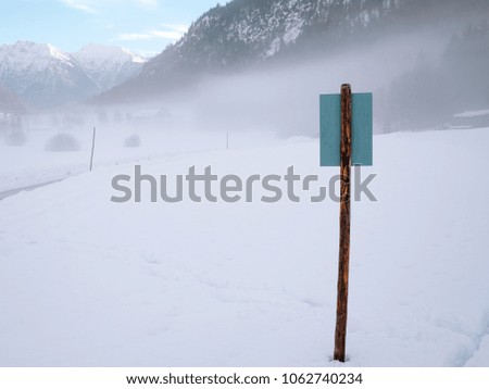 Sign in Winter