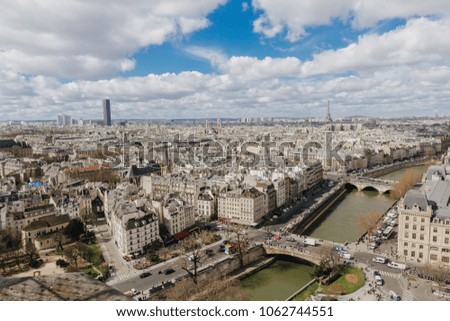 cityscape of Paris, France