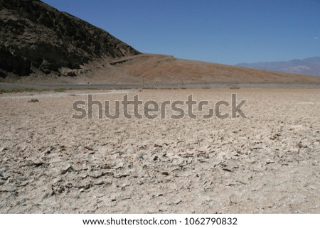 Badwater Basin in Death Valley National Park in California, United States