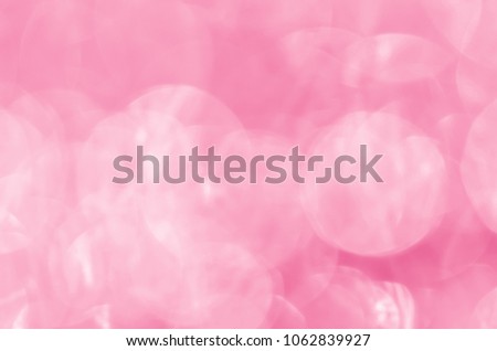 Abstract pink bokeh background for fashion design.