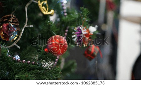 Christmas ball on the Christmas tree