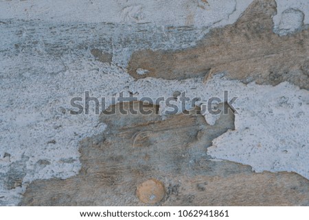 Background texture of peeling paint on wood