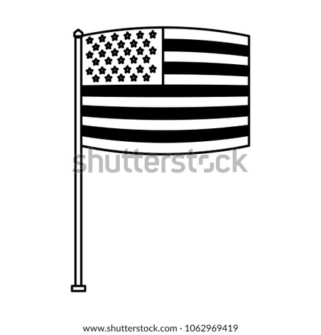 flag of united state of america independence celebration