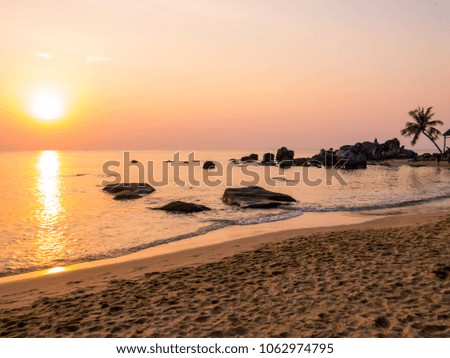 Sunset in Phu Quoc island, Vietnam