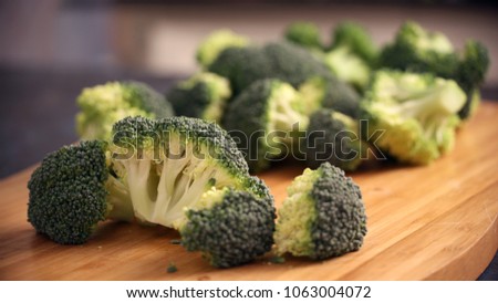 Fresh and green Broccoli