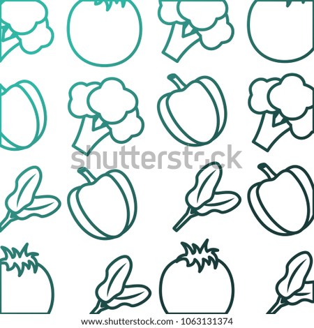 fresh vegetables pattern background