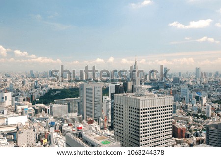Japan Tokyo Downtown Landscape
