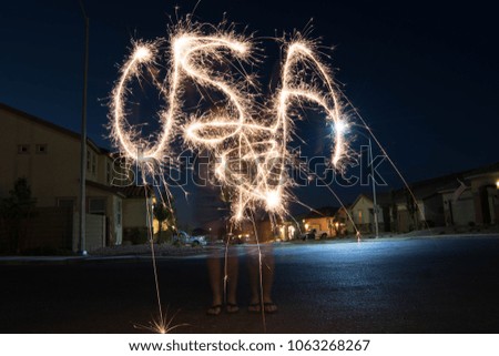 USA Firework Sparklers