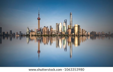 Shanghai city building