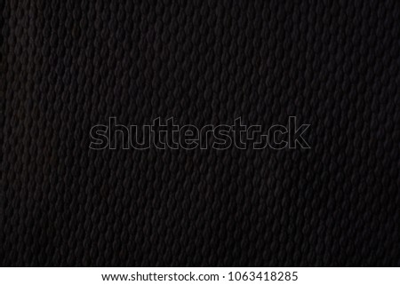 Black background, Close up background of black fabric or abstract black fabric texture use for web design and black background 