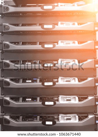 sever data center,technology network switches.