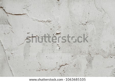 Concrete wall surface