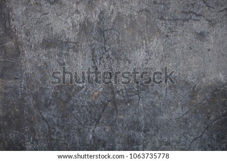 Black stain grudge rustic pattern wall built with cement Royalty-Free Stock Photo #1063735778