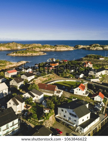Henningsvaer village, Norway.