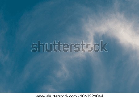 sky wave. the cloud create a texture of wave and mountain.