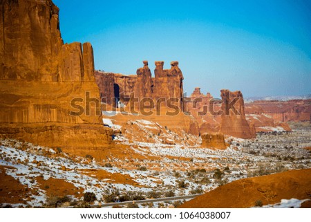 Beautiful Landscape of National Monument in the - Colorado - USA