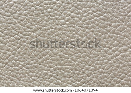 Contrast leather texture in elegant light grey tone. High resolution photo.
