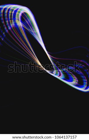 light painting abstract background