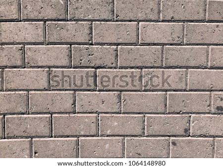 Gray brick wall texture grunge background