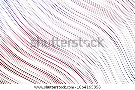 Light Blue, Red vector pattern with liquid shapes. Shining crooked illustration in marble style. A new texture for your  ad, booklets, leaflets.