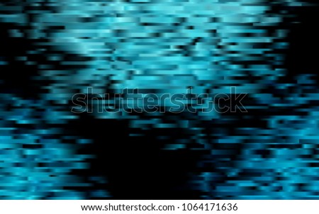 Dark BLUE vector cover with long lines. Blurred decorative design in simple style with lines. The pattern can be used for websites.