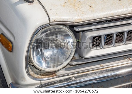 Classic car rust