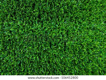 Artificial turf taken from the top. Royalty-Free Stock Photo #106452800