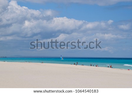 Tranquility on the Beach of Varadero Cuba