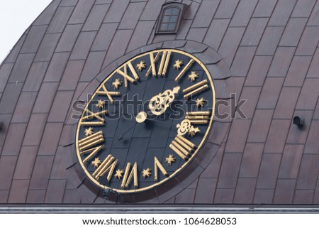 Clock in Riga - Latvia