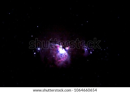  Orion Nebula, M42, gas clouds 