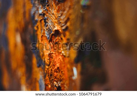 abstract wallpaper of oil painting with brush strokes in cool colors