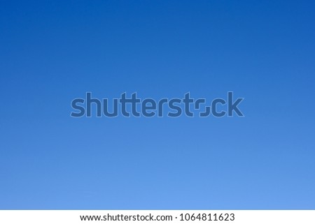 Clear blue sky useing for background or wallpaper.