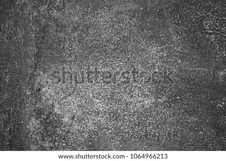 Background textured image. Concrete wall painted with silver paint.