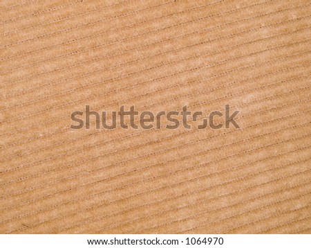 Stock macro photo of the texture of corduroy fabric.