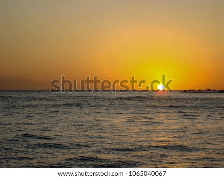 Hawaii Sunset Waikiki