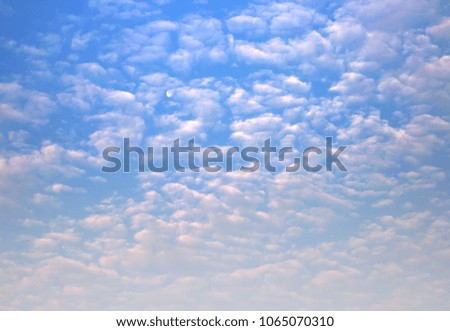 blue sky clouds background