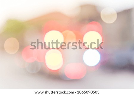 Blurred motion fire trucks at apartment incident in Texas, USA. Multi-floor residential building complex. Abstract background fire accident damage with bokeh lights, insurance concept