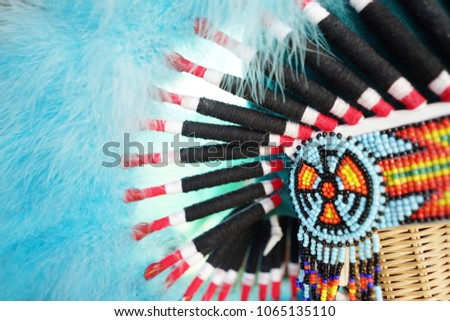 Red Indian Mask , blue mask of Indian , beautiful Red Indian Mask  .