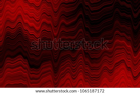 Light Red vector template with abstract lines. Glitter abstract illustration with wry lines. The best blurred design for your business.