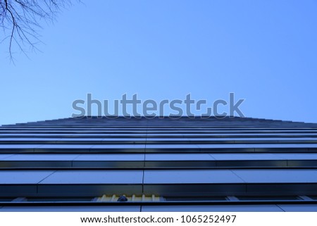 berlin blue sky with building
