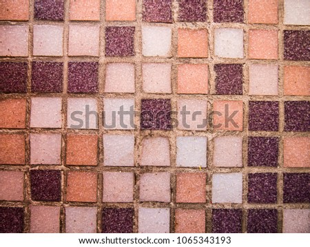 background of multicolored mosaic