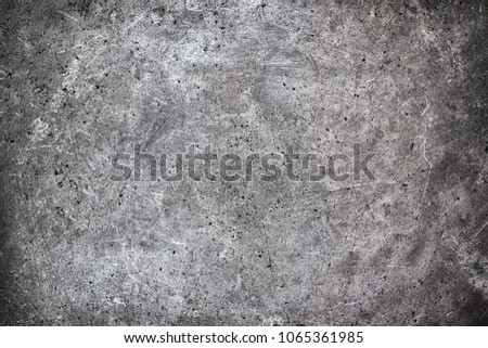 Dirty metal background, old iron sheet with damaged texture